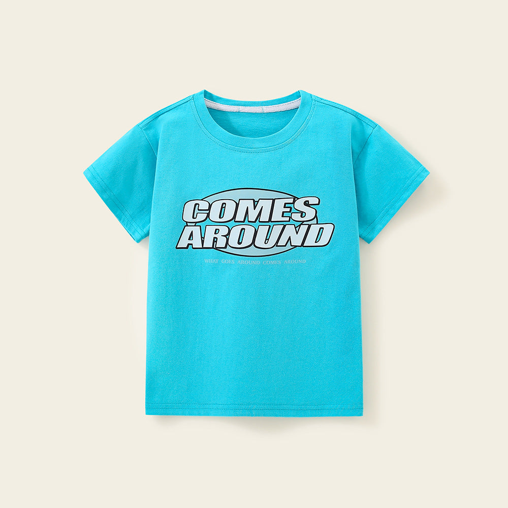 Kids Short Sleeve T-Shirt for Boys and Girls