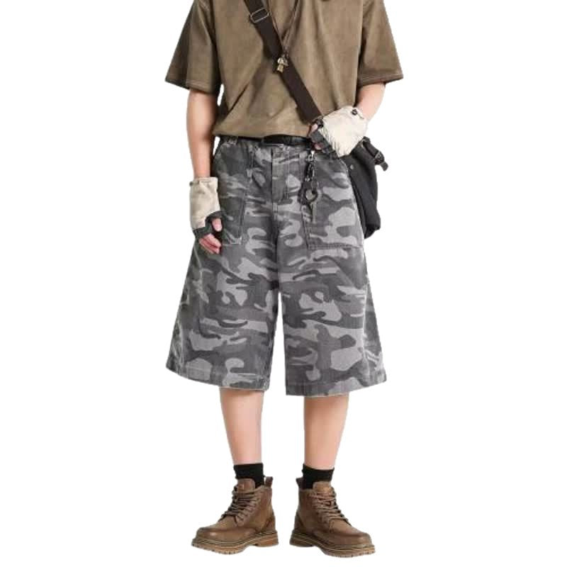 Loose Multi-Pocket Versatile Shorts