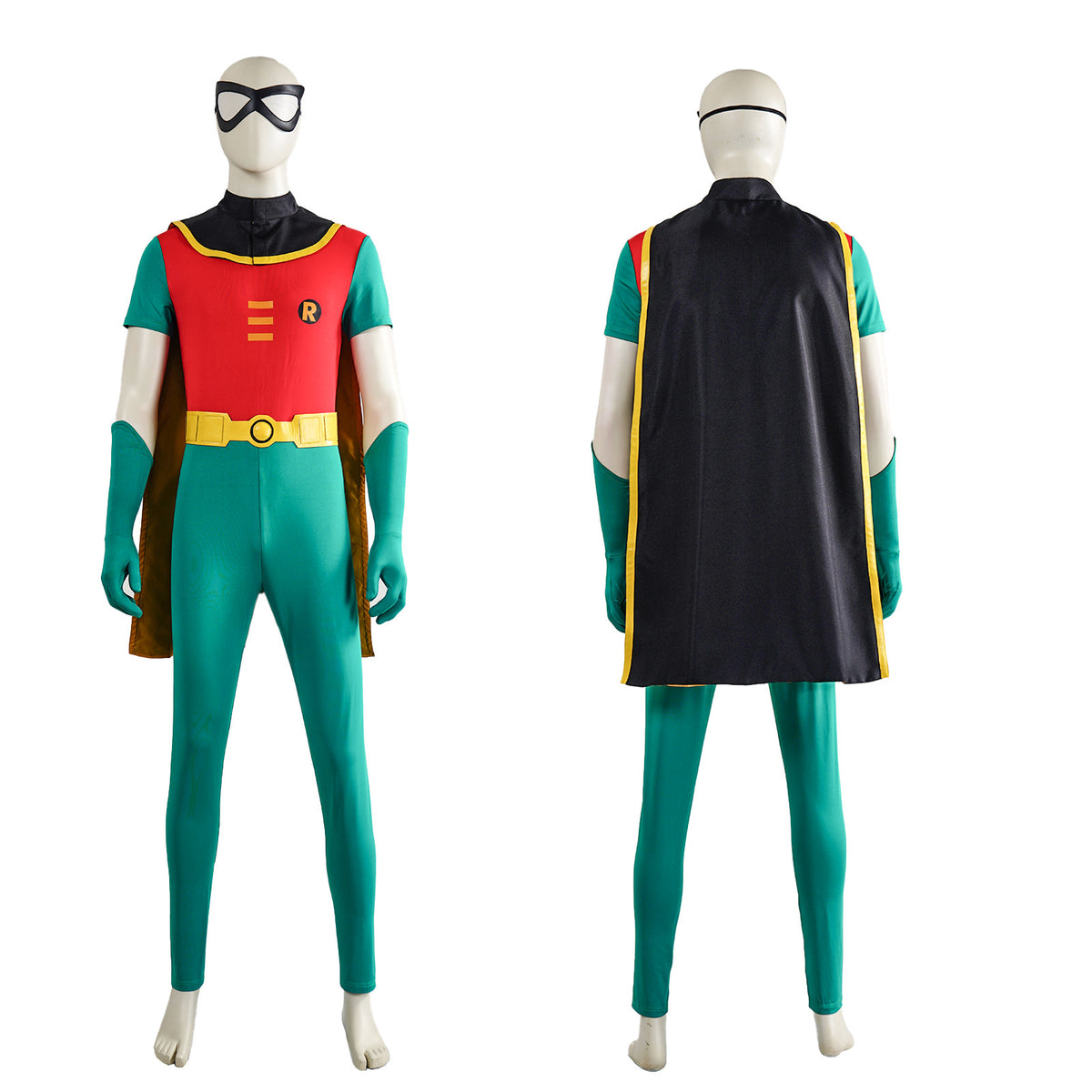 Superhero Robin Bodysuit with Cape
