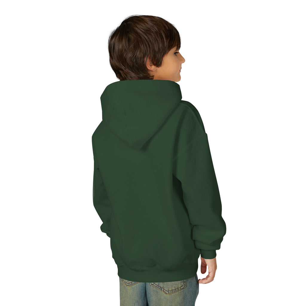Youth Hoodie — "Young & Fearless" Motivational Pullover