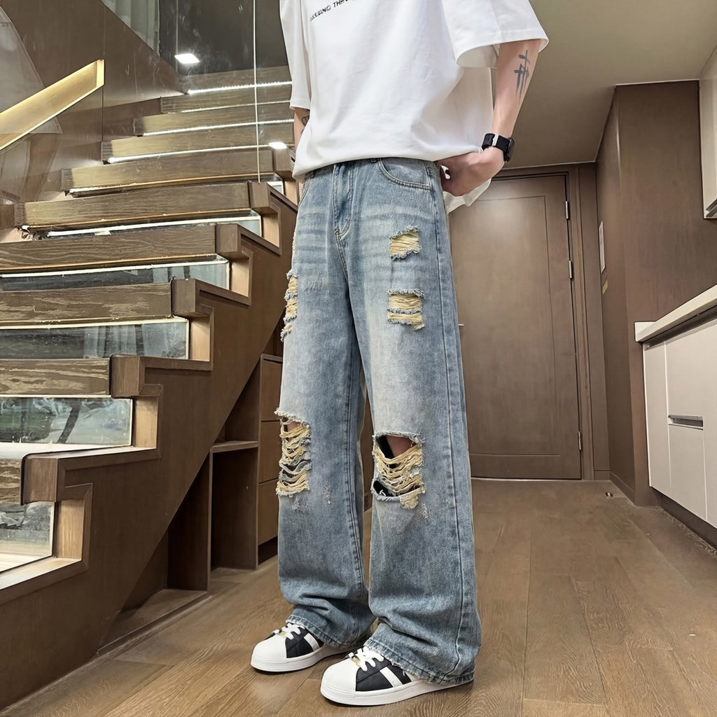 Ripped jeans for men