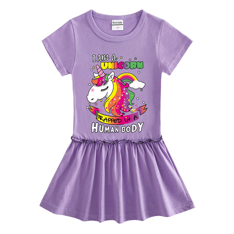 Unicorn Girl Dress