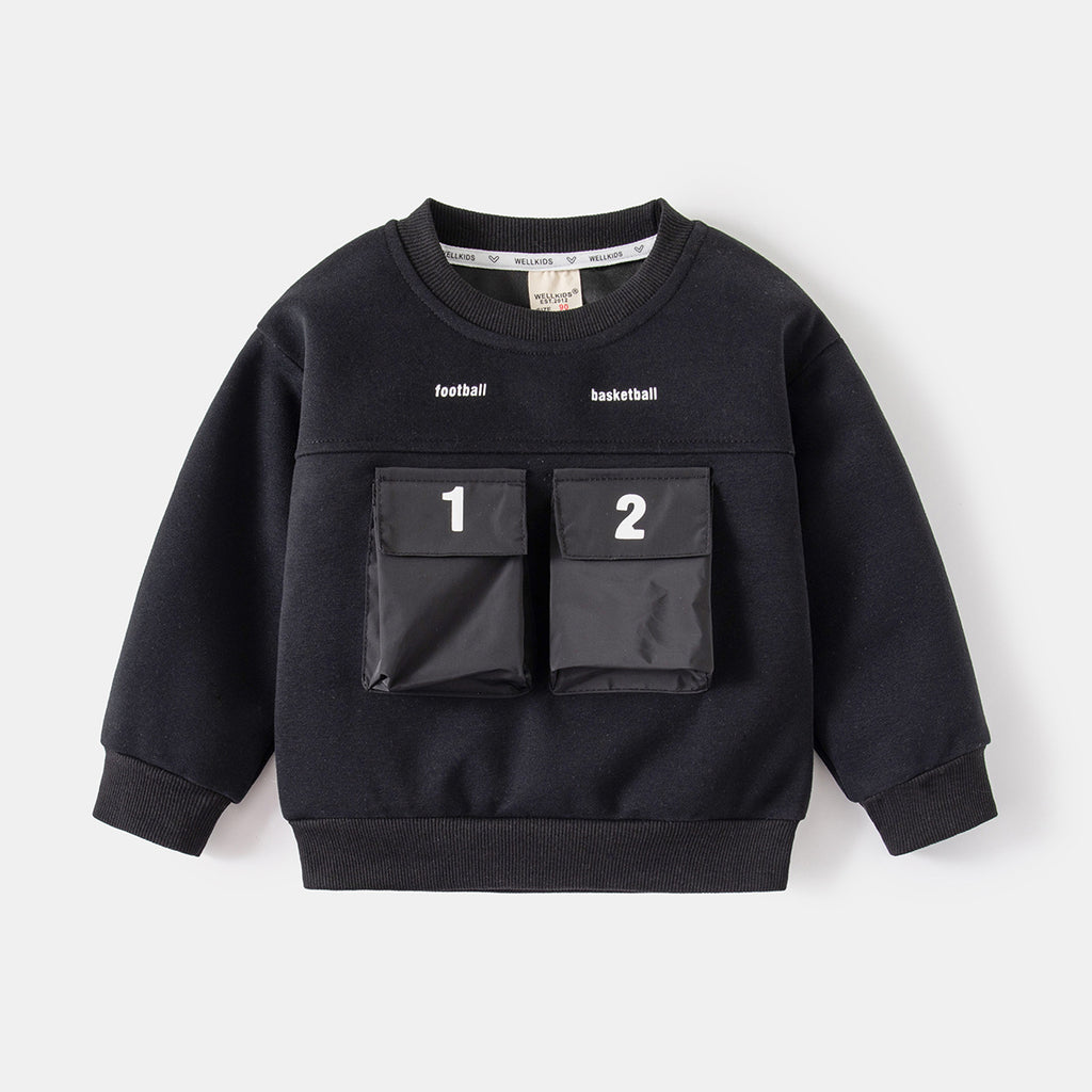 Boys Hoodie Casual Sweatshirt