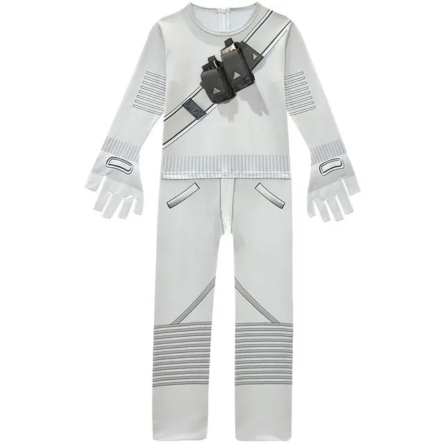 DJ Marshmello Costumes Jumpsuits Kids Clown Cosplay Clothes