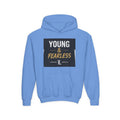 Youth Hoodie — "Young & Fearless" Motivational Pullover