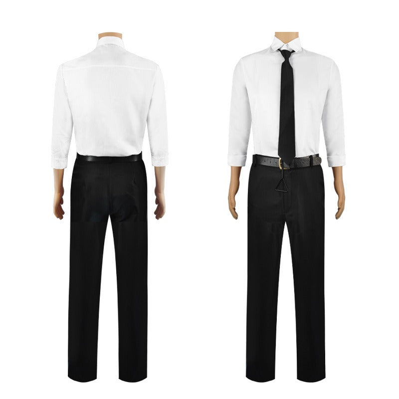 chainsaw man cosplay anime school uniform full set