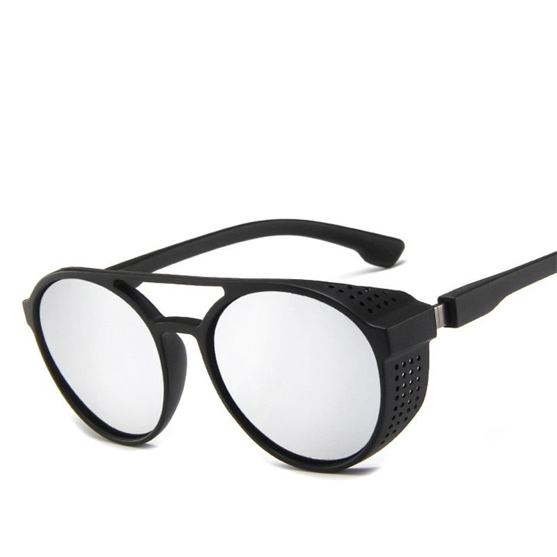 Classic Punk Sunglasses Men Designer Sunglasses Men Vintage Sun Glasses