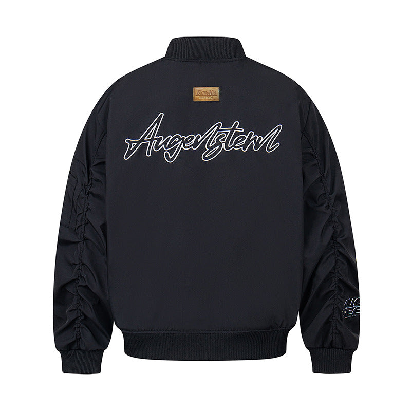 Velcro flight jacket for men and women