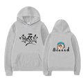 Blessd  Logo Pullover Hoodies Sweatshirt