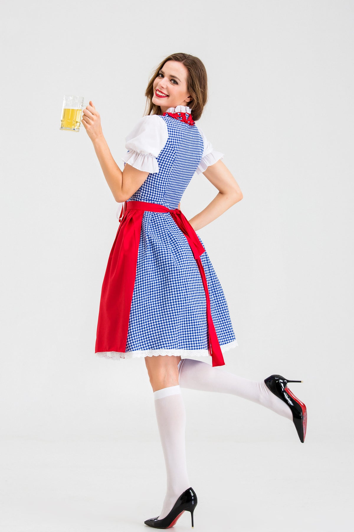 Halloween cosplay maid costume