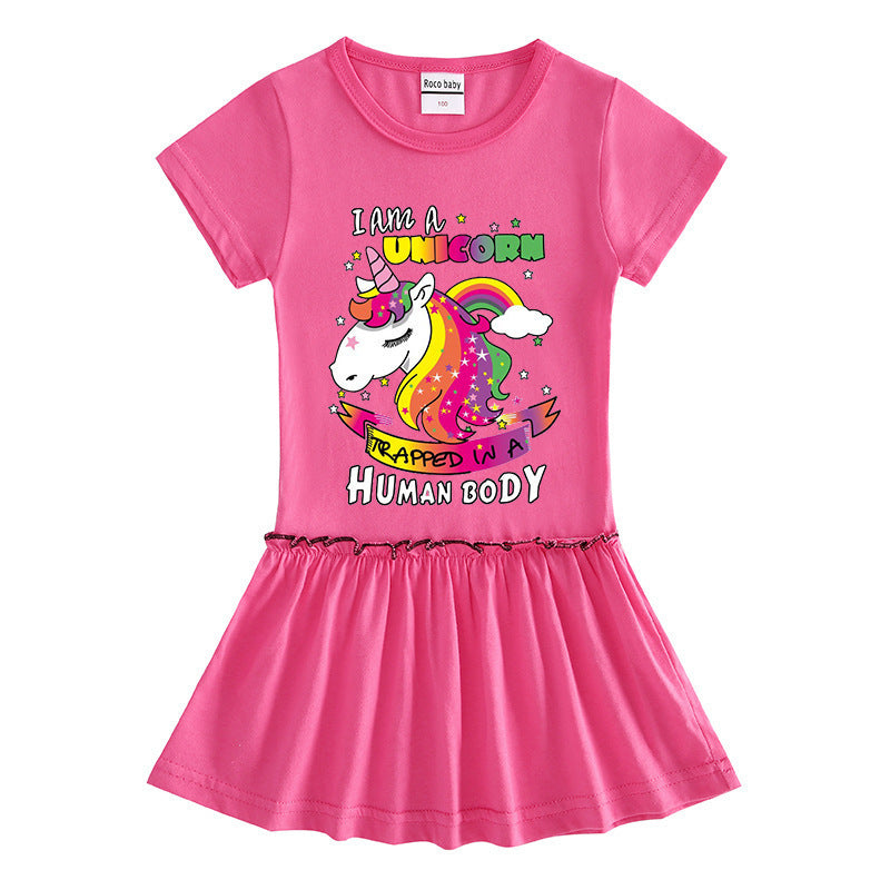 Unicorn Girl Dress