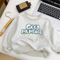 Fleece Lined Unisex Kids Round Neck Sweatshirt
