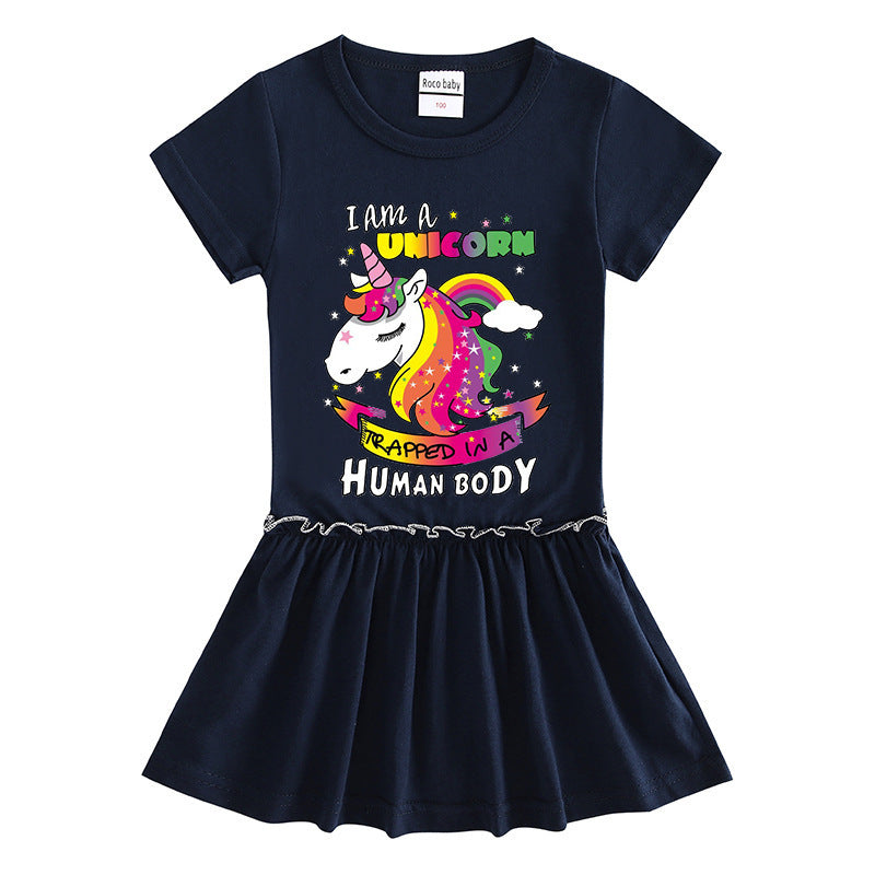 Unicorn Girl Dress