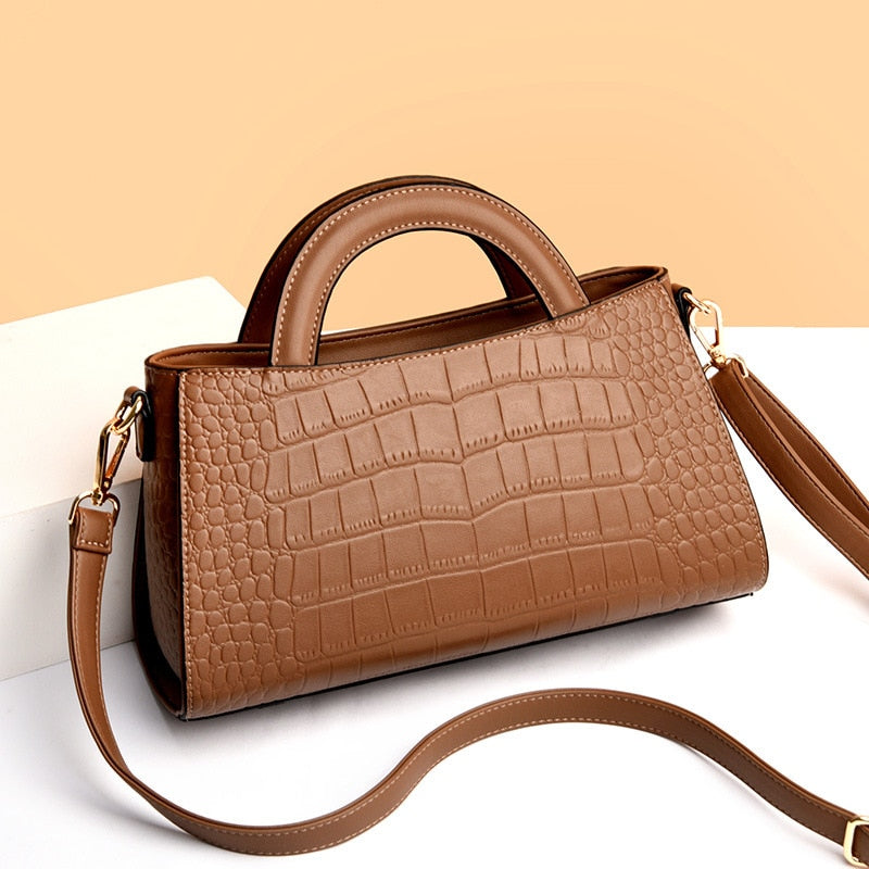 Women's embossed bag, single Shoulder bag