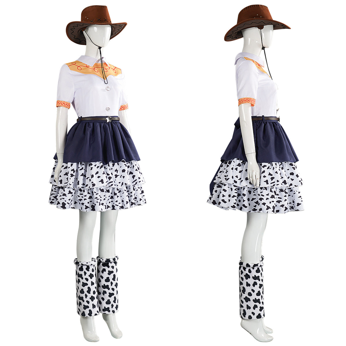 Toy Story Jessie Cosplay Costume Jessie Short Skirt Set Anime Movie Character