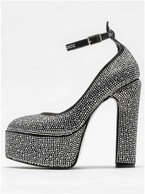 New Super High Heel Thick Soled Women's Shoes