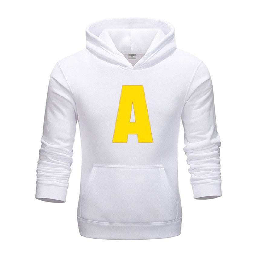 Casual Letter Hoodie for Men and Women,