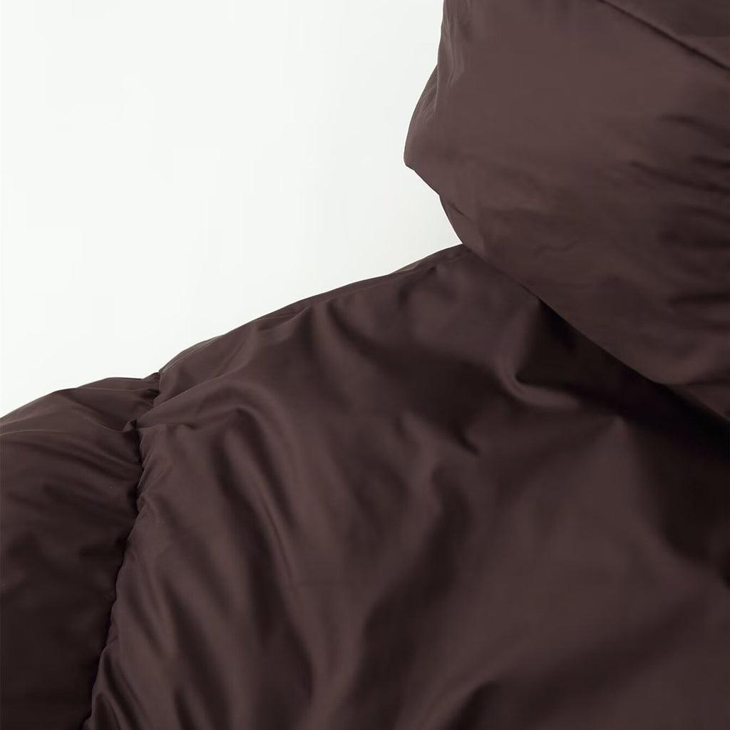 Detachable cotton jacket with hood and scarf