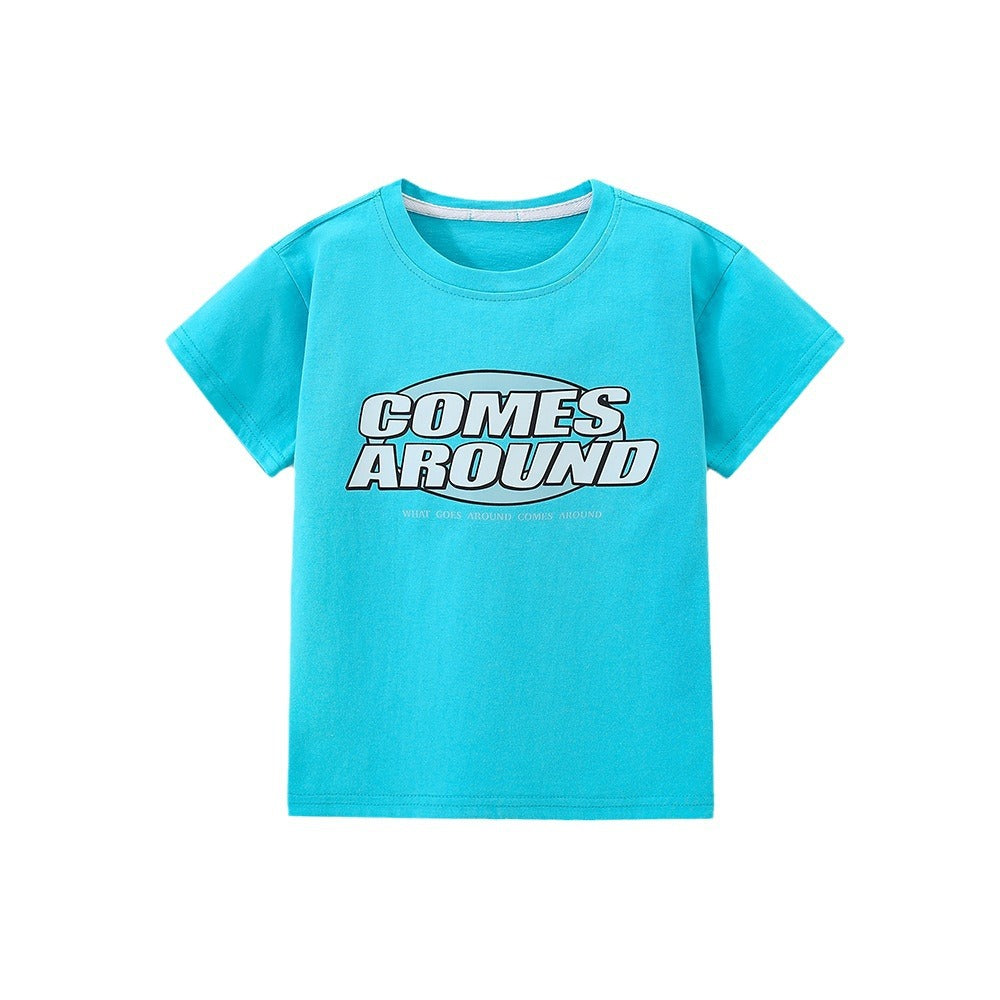 Kids Short Sleeve T-Shirt for Boys and Girls