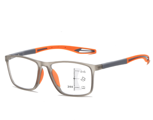 Multifocal Progressive Reading Glasses Vintage Women Men Sports Presbyopia Eyewear