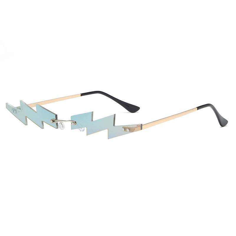 Frameless Punk Sunglasses Men And Women Hipster Retro  Sunglasses