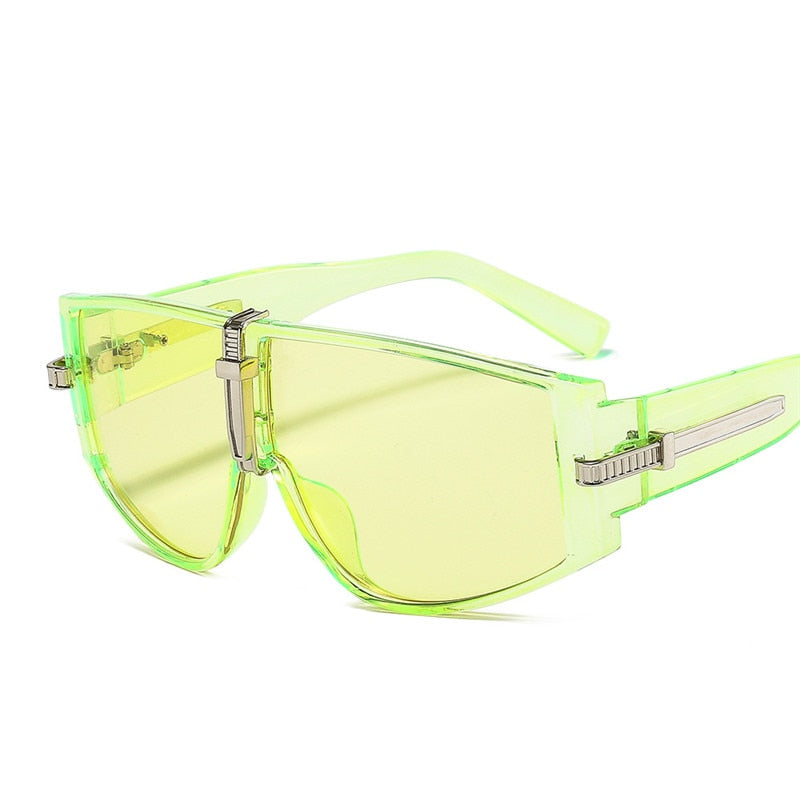 Oversized UV400 Shield Sunglasses | Unisex Statement Frames