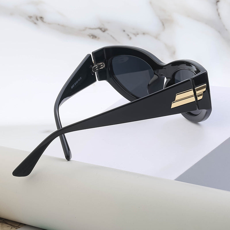 Punk Style Small Box Sunglasses for Men , Sports Cycling Sunglasses for Women