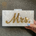 Mrs Letter Evening Bags, Bridal Clutches Bag