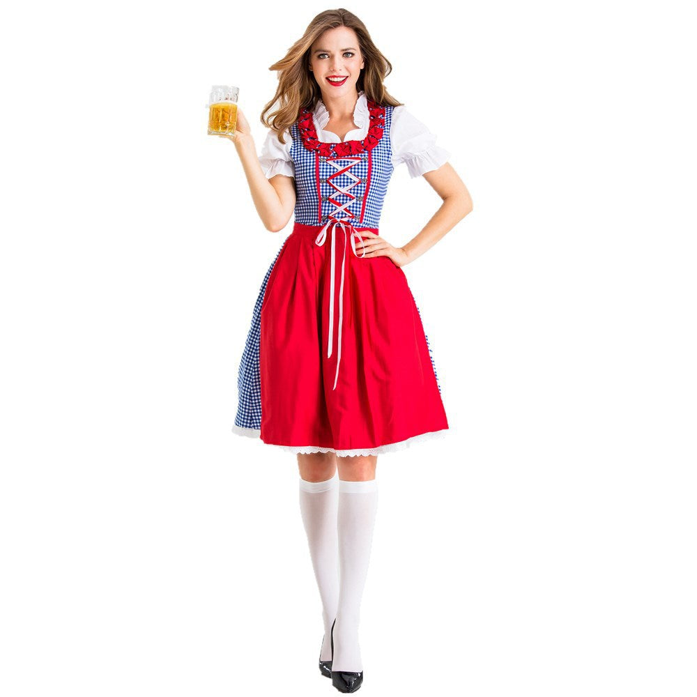 Halloween cosplay maid costume