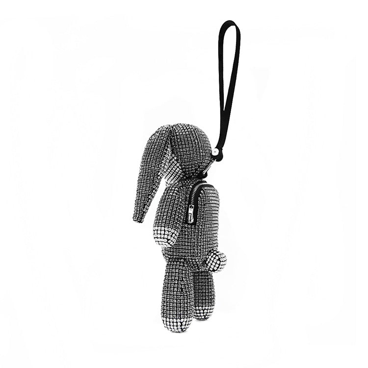 Bunny diamond bag , coin key handbag