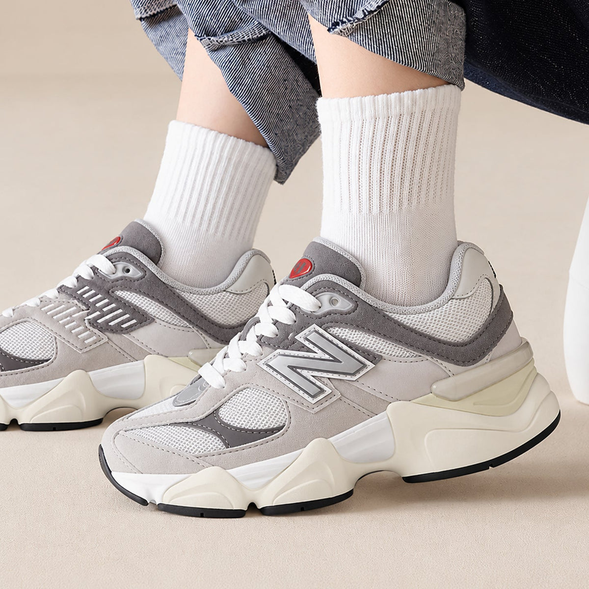 New Balance 9060 Rain Cloud (GS)