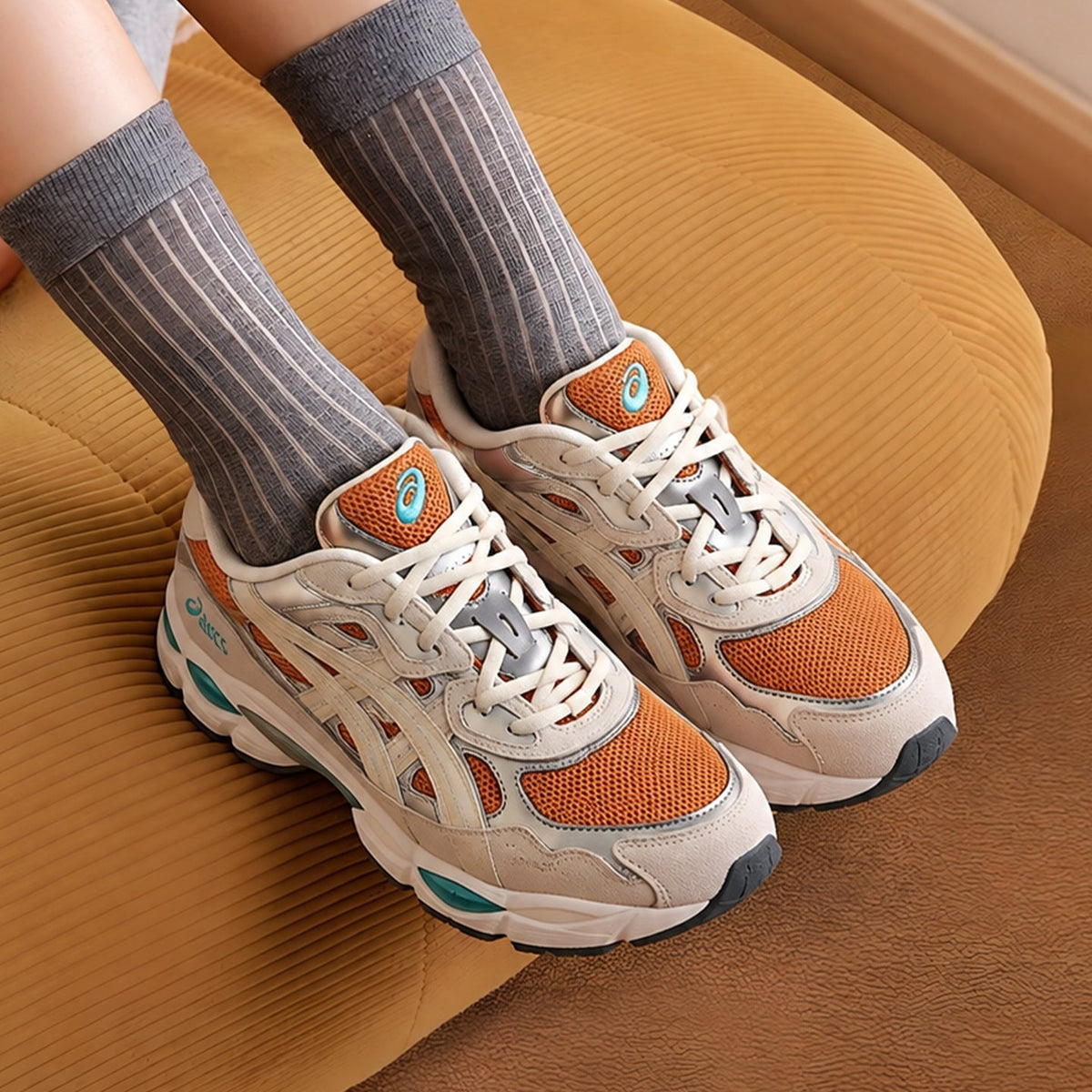 ASICS Gel-NYC Terracotta Cream