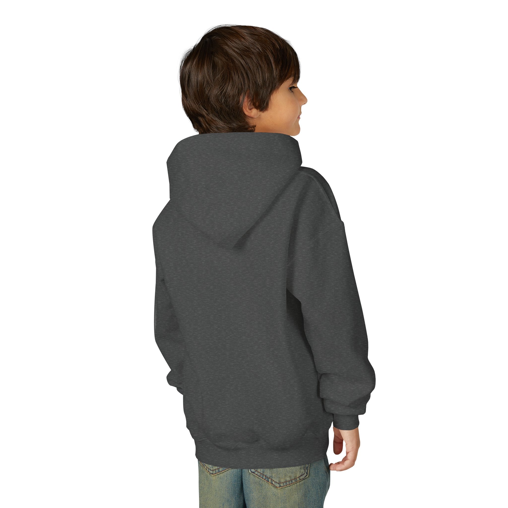 Youth Hoodie — "Young & Fearless" Motivational Pullover