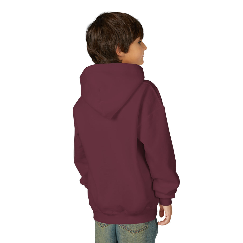 Youth Hoodie — "Young & Fearless" Motivational Pullover