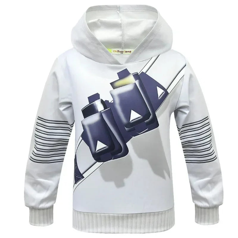 DJ Marshmello Costumes Jumpsuits Kids Clown Cosplay Clothes