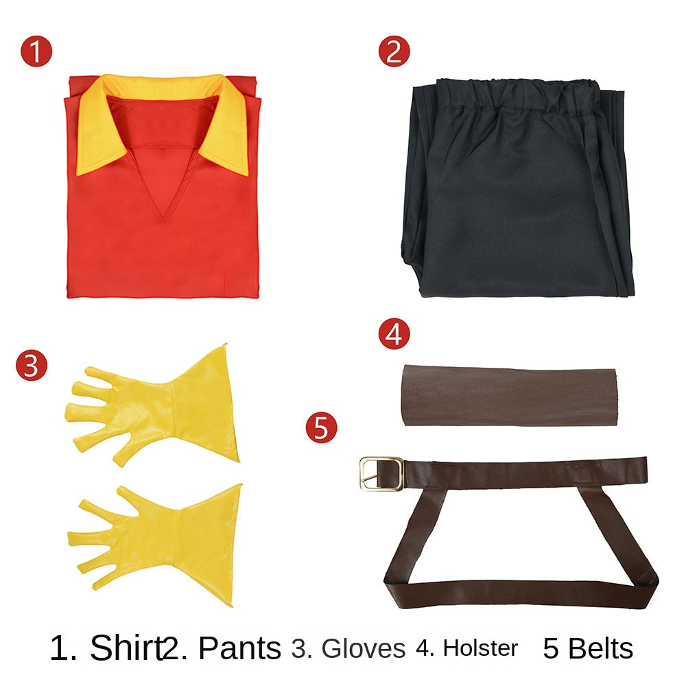 Beauty and Beast cosplay costume hunter Gaston
