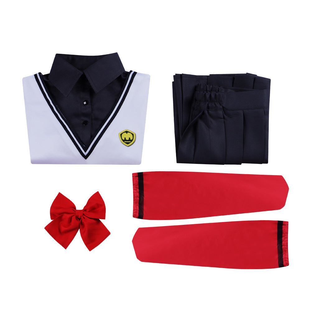 Electric Superhero Gridman Cosplay Costume Kitami Rikka Anime