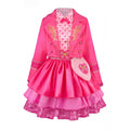 New Descendants Chami Cosplay Costume Pink Halloween Children's Dress Set