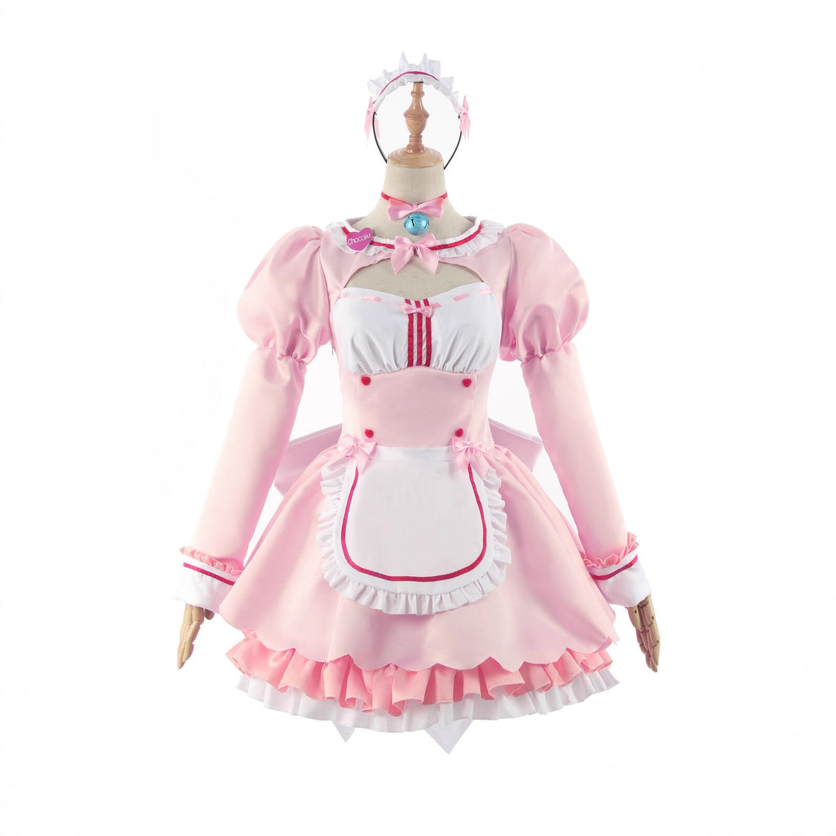 Cat Girl Paradise Cosplay Costume Chocolate Shalala Maid Dress Cosplay Outfit Cat Girl Cosplay Costume