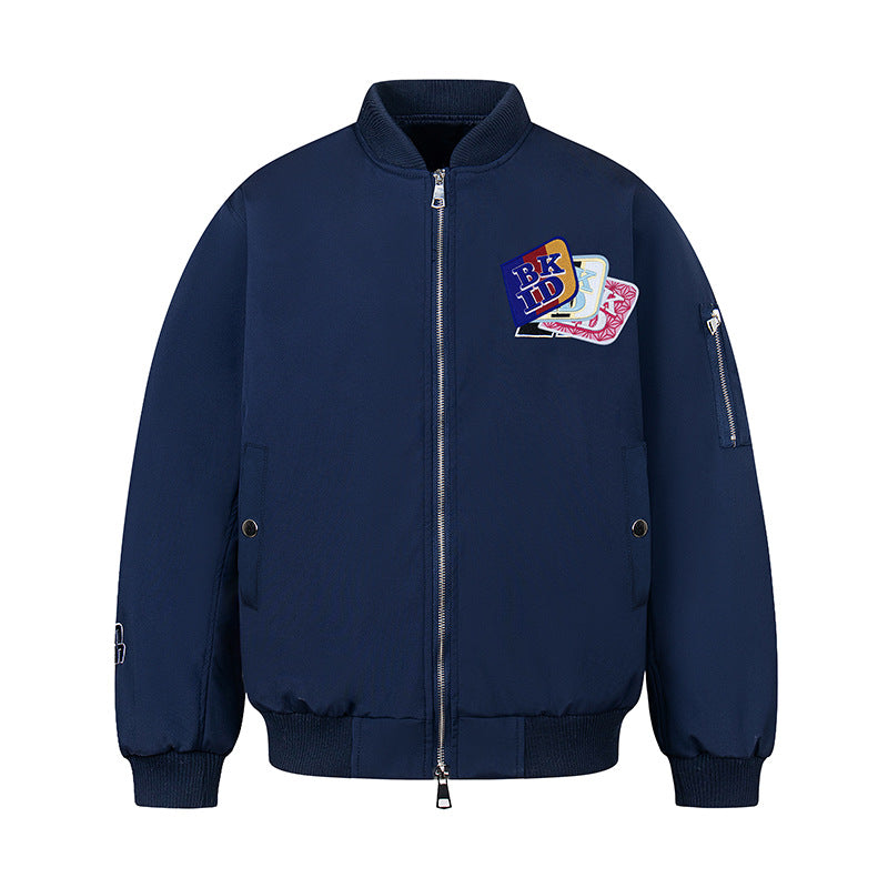 Velcro flight jacket for men and women