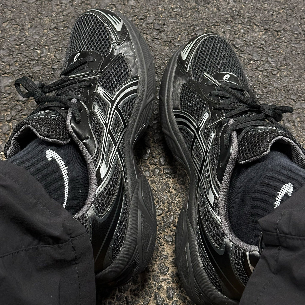 ASICS Gel-1130 Black Pure Silver
