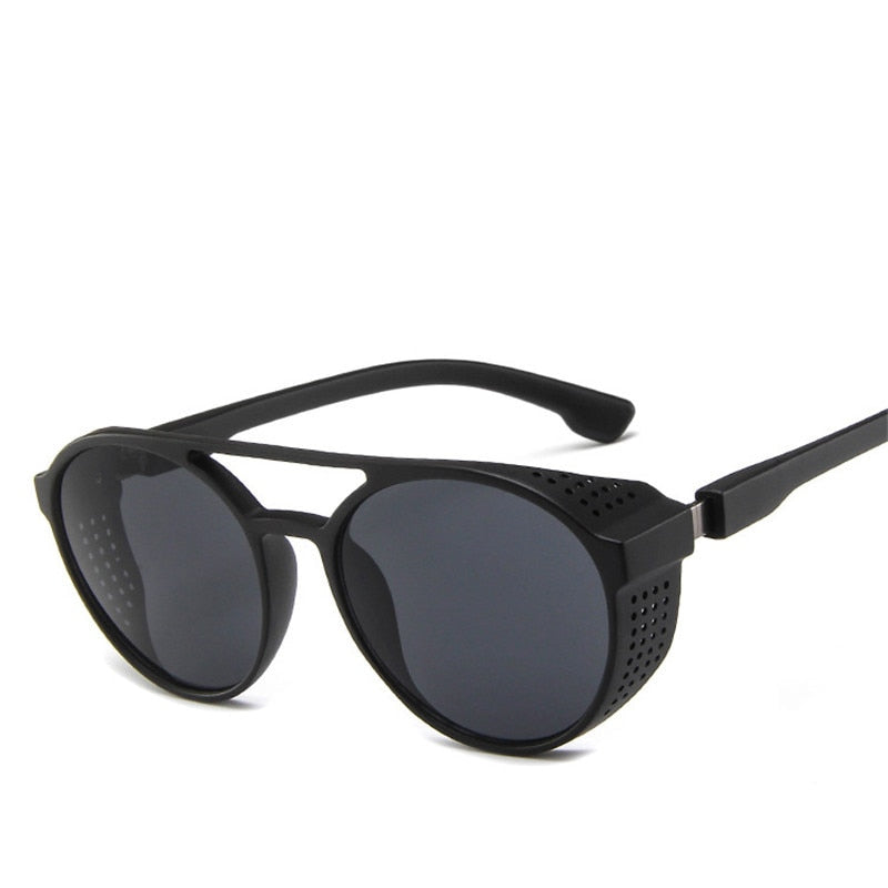 Classic Punk Sunglasses Men Designer Sunglasses Men Vintage Sun Glasses