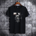 Short sleeve cotton summer man t-shirt casual loost men tshirt
