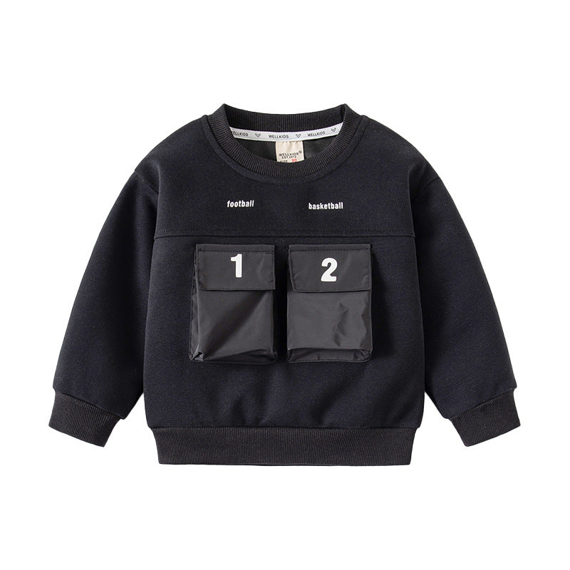 Boys Hoodie Casual Sweatshirt