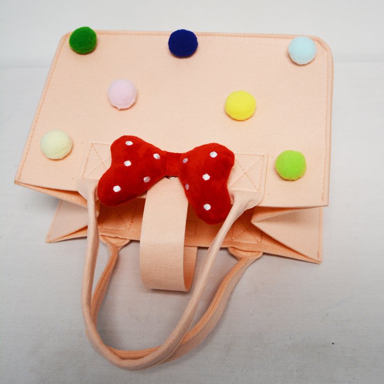 New Female   Cartoon Handbag, Hand Carry Small Square Bag