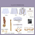 Mira Rumizoi White Leather, Movie Song Server Cosplay
