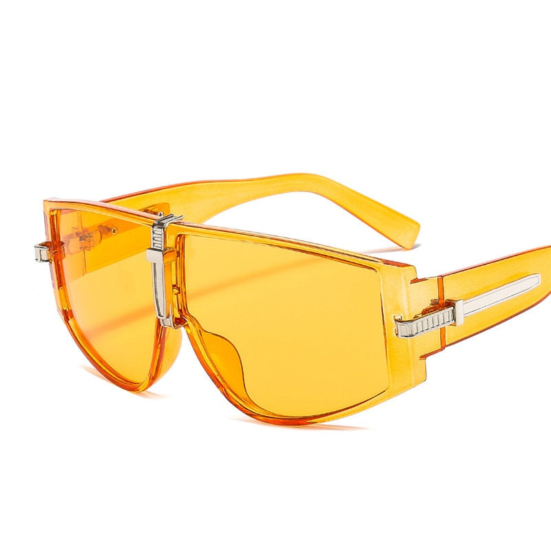 Oversized UV400 Shield Sunglasses | Unisex Statement Frames