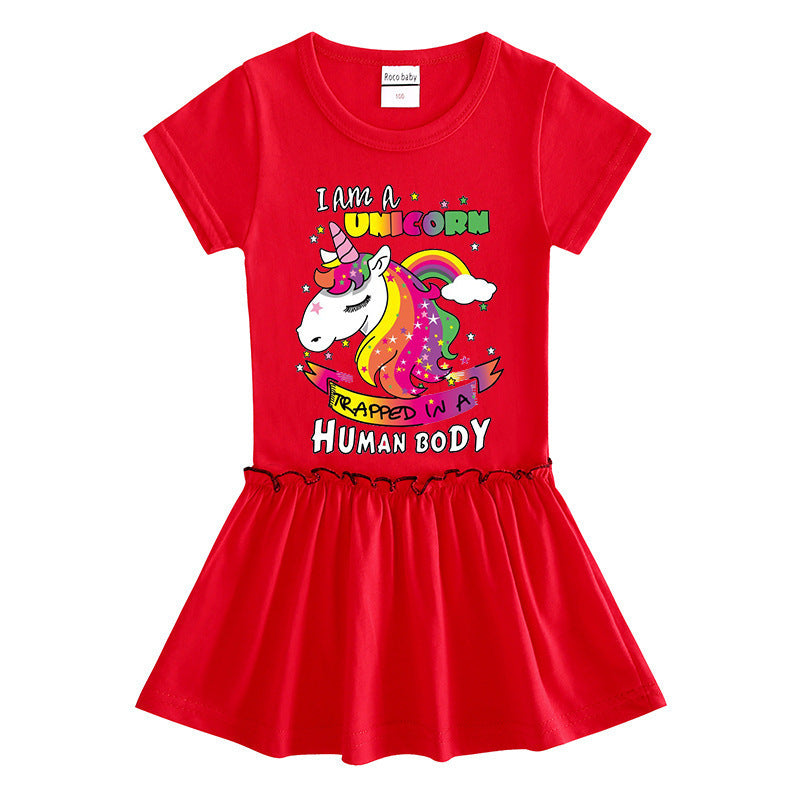 Unicorn Girl Dress
