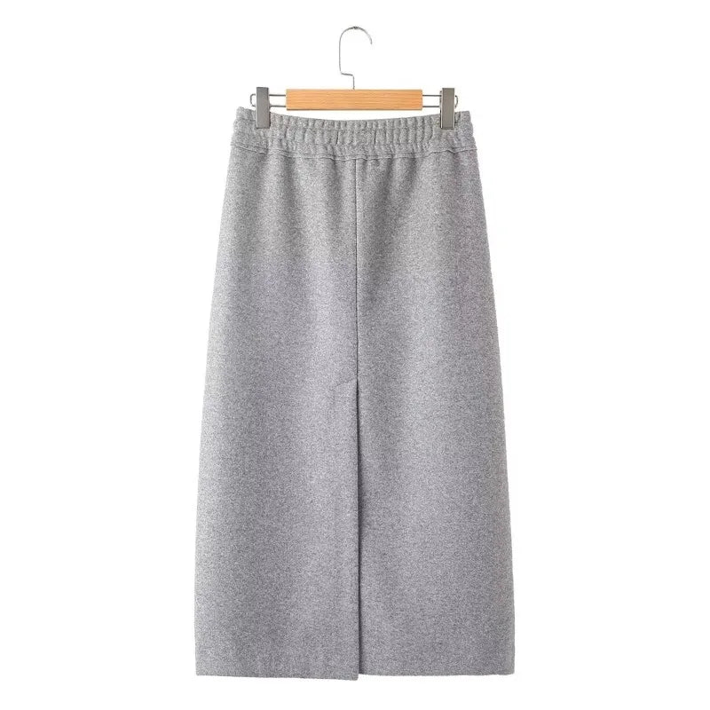Women's Suit Skirts for Women Elegant Suits Long Skirt  Top Set