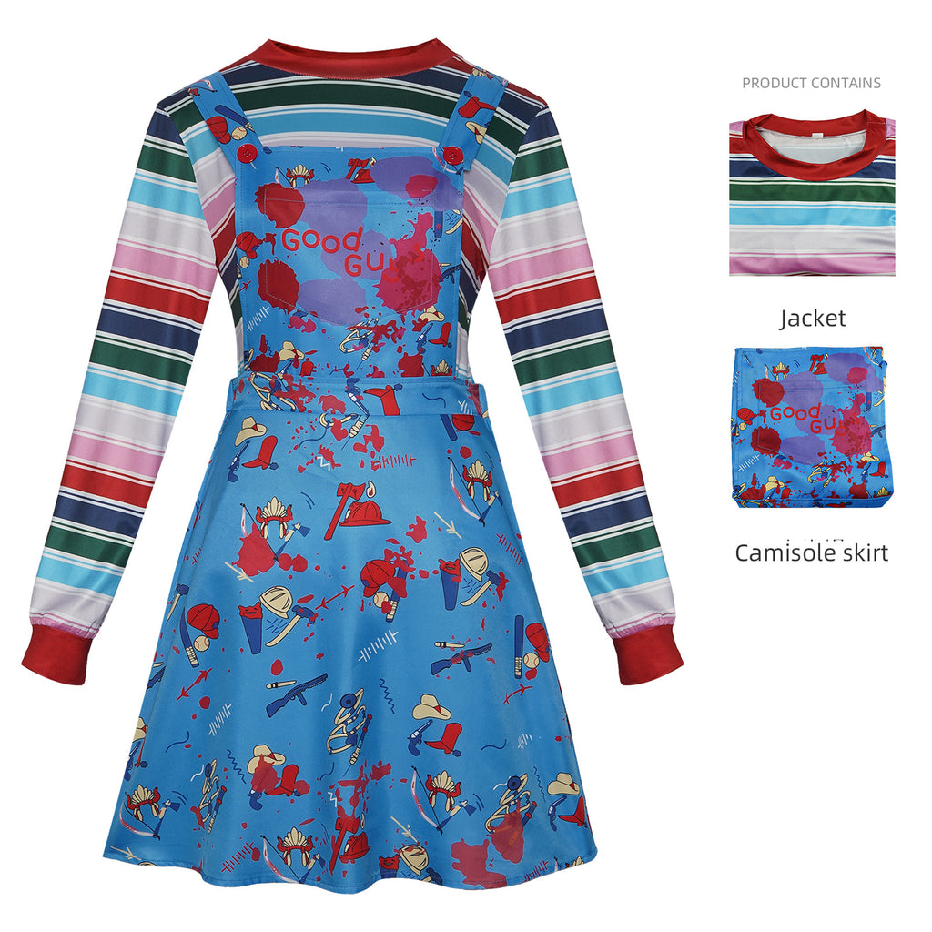 Chucky Cosplay Dress for Women